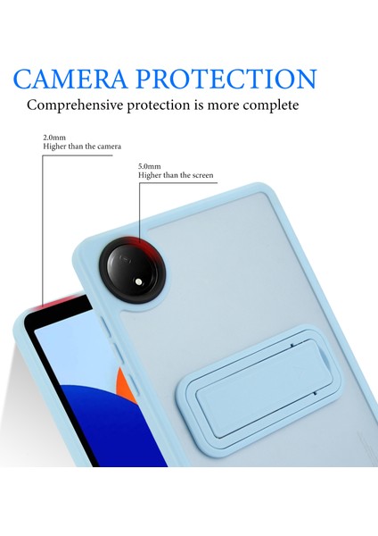 Xiaomi Redmi Pad Se 4g 8.7 Inç Kılıf Için Kickstand Tpu+Pc Skin-Touch Tablet Kapak-Bebek Mavisi (Yurt Dışından) indirimleri