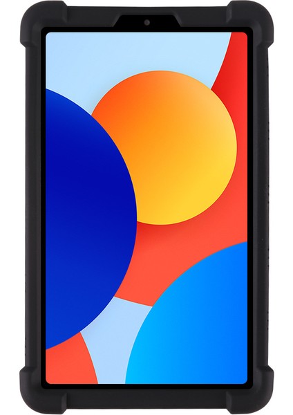 Xiaomi Redmi Pad Se 4g 8.7 Inç Kılıf Ayarlanabilir Kickstand Silikon Tablet Koruyucu Kapak-Balck (Yurt Dışından) modelleri