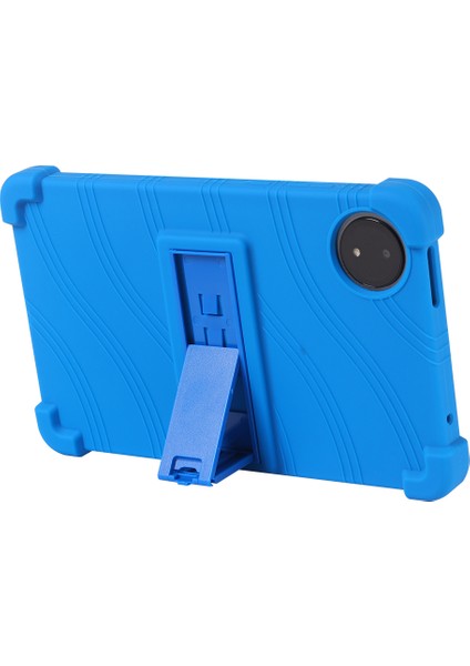 Xiaomi Redmi Pad Se 4g 8.7 Inç Kılıf Ayarlanabilir Kickstand Silikon Tablet Koruyucu Kapak-Bebek Mavisi Için (Yurt Dışından) fırsatları