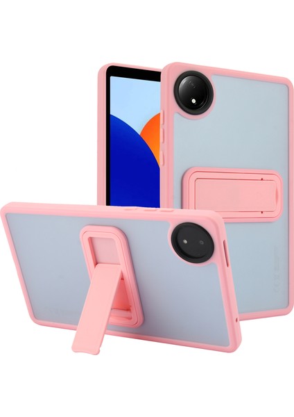 Xiaomi Redmi Pad Se 4g 8.7 Inç Kılıf Için Kickstand Tpu + Pc Cilt Dokunmatik Tablet Kapak-Pembe (Yurt Dışından)