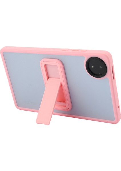 Xiaomi Redmi Pad Se 4g 8.7 Inç Kılıf Için Kickstand Tpu + Pc Cilt Dokunmatik Tablet Kapak-Pembe (Yurt Dışından)