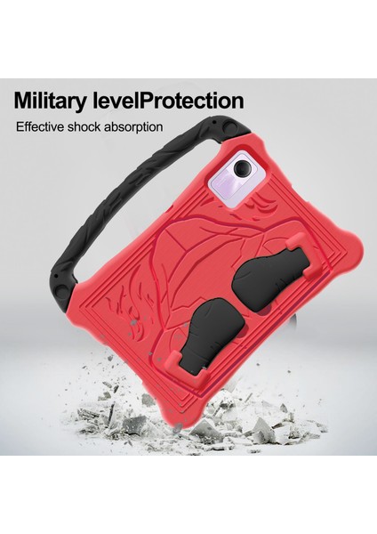 Xiaomi Redmi Için Pad Se/pad 6 Pro/pad 6/pad 5 Pro/pad 5 Boks Tarzı Tablet Kapak Saplı Kickstand-Kırmızı/siyah (Yurt Dışından) indirimleri
