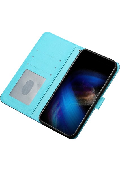 Xiaomi Redmi Note 14 4g (163.25X76.55X8.16MM) Kılıf 3D Desen Baskılı Telefon Deri Telefon Kapağı-Mavi Altın Ler (Yurt Dışından) indirimleri