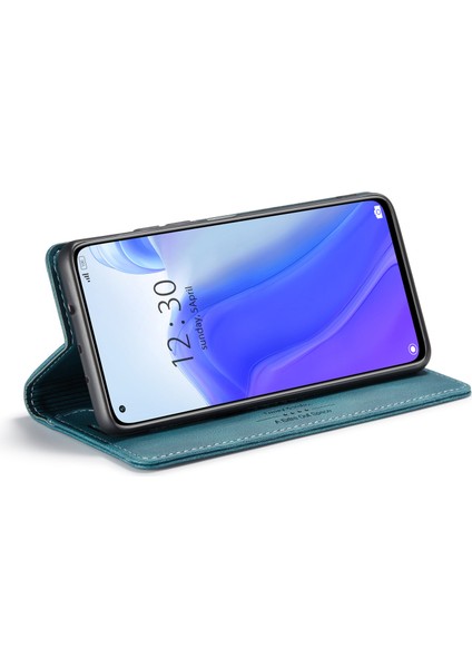 Xiaomi Mi 10T Pro 5g/xiaomi Redmi K30S/XIAOMI Mi 10T 5g Autspace A01 Rfıd Engelleme Kart Tutucu ile Deri Stand Kapağı-Mavi (Yurt Dışından) fırsatları