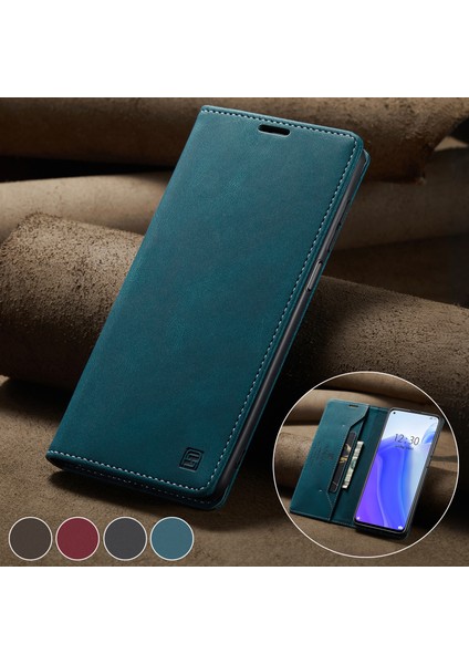 Xiaomi Mi 10T Pro 5g/xiaomi Redmi K30S/XIAOMI Mi 10T 5g Autspace A01 Rfıd Engelleme Kart Tutucu ile Deri Stand Kapağı-Mavi (Yurt Dışından) indirimleri