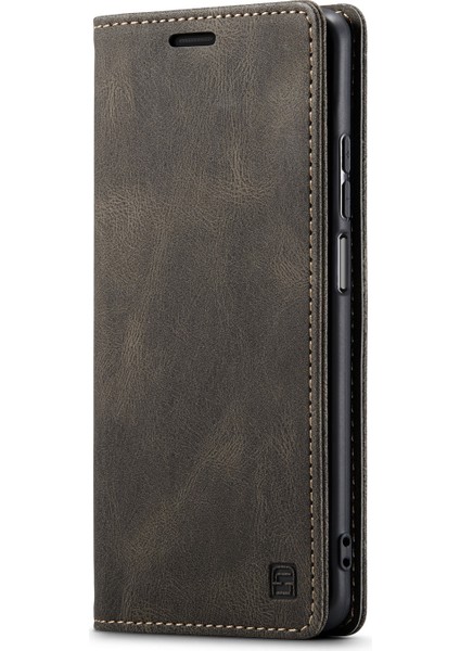 Xiaomi Mi 10T Pro 5g/xiaomi Redmi K30S/XIAOMI Mi 10T 5g Autspace A01 Rfıd Engelleme Kart Tutucu-Kahve ile Deri Stand Kapağı (Yurt Dışından) fiyatları