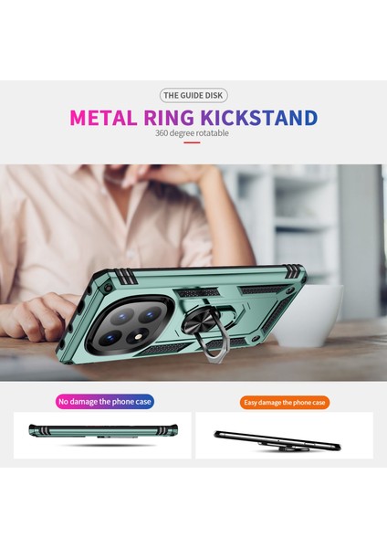 Xiaomi Redmi Note 14 Pro+ 5g Kılıf Pc+Tpu Için Kickstand-Balckish Green (Yurt Dışından) indirimleri