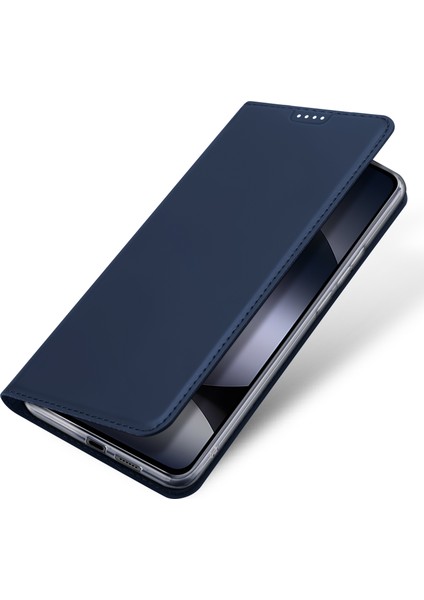 Xiaomi Redmi Note 14 4g (163.25X76.55X8.16MM) Kılıf Dux Ducıs Skin Pro Serisi Kart Tutucu-Mavi (Yurt Dışından) fırsatları