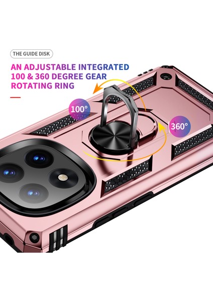 Xiaomi Redmi Note 14 Pro+ 5g Kılıf Pc+Tpu Için Kickstand-Gül Altın (Yurt Dışından) fiyatları