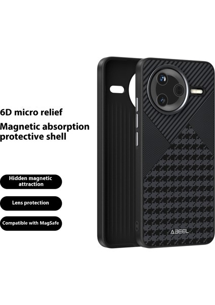 Xiaomi Redmi K80 5g Kılıf Magsafe Pc Tpu Alüminyum Alaşımlı Pu Telefon Arka Kapak ile Uyumlu (Yurt Dışından) fiyatları