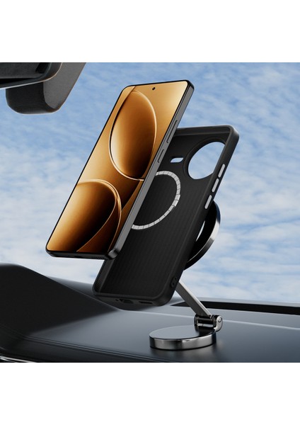 Xiaomi Redmi K80 5g Kılıf Magsafe Pc Tpu Alüminyum Alaşımlı Pu Telefon Arka Kapak ile Uyumlu (Yurt Dışından) fırsatları