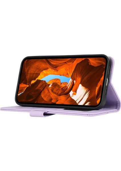 Xiaomi Redmi Note 14 5g Kılıf Deri, Rfıd Engelleme Cüzdanı-Mor Için (Yurt Dışından) modelleri
