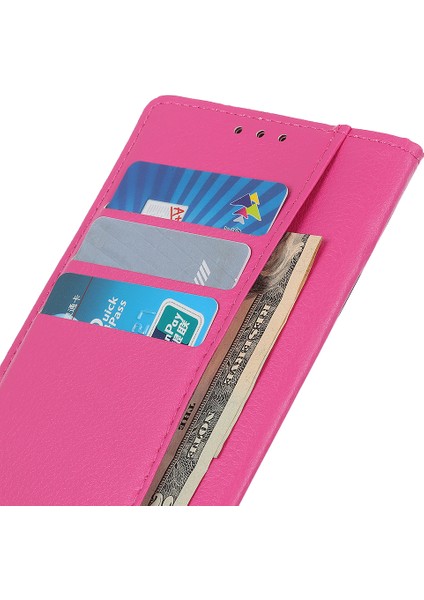 Xiaomi Redmi Için Not 14 Pro 5g/poco X7 5g Pu Deri Litchi Doku-Gül (Yurt Dışından)