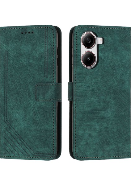 Xiaomi Redmi Turbo 4 5g/poco X7 Pro 5g Stand-Yeşil Baskılı Hatlar Için (Yurt Dışından)