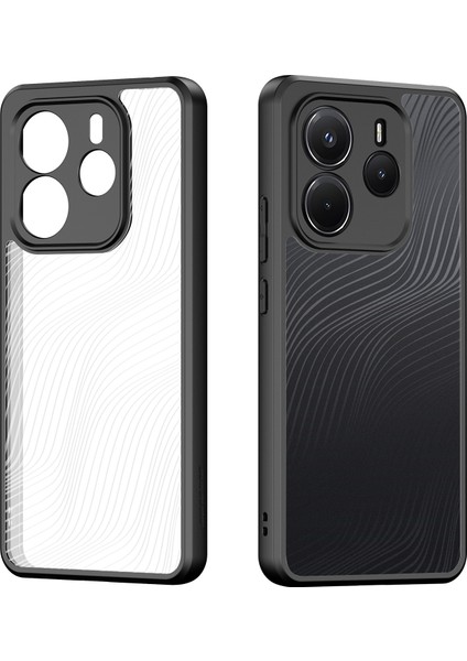 Xiaomi Redmi Için Not 14 4g (163.25X76.55X8.16MM) Kılıf Dux Ducıs Aimo Serisi Tpu + Pc Düşmeye Dayanıklı (Reach Sertifikası)-Balck (Yurt Dışından) fiyatları