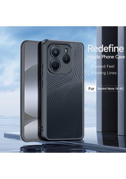 Xiaomi Redmi Için Not 14 4g (163.25X76.55X8.16MM) Kılıf Dux Ducıs Aimo Serisi Tpu + Pc Düşmeye Dayanıklı (Reach Sertifikası)-Balck (Yurt Dışından) modelleri