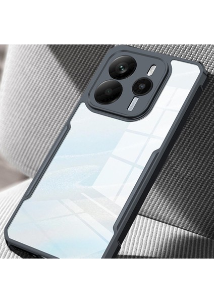Xiaomi Redmi Note 14 4g (163.25X76.55X8.16MM) Kılıf Dropproof Tpu + Akrilik Şeffaf Arka Telefon Kapağı Için (Yurt Dışından) fırsatları