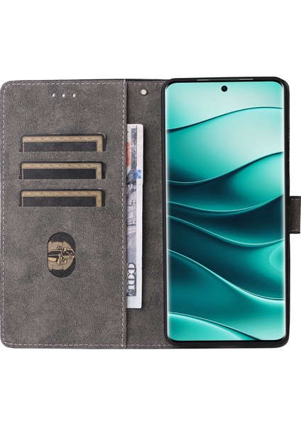Xiaomi Redmi Note 14 Pro 4g Rfıd Engelleme Pu Görüntüleme Standı-Kahverengi Için (Yurt Dışından) modelleri