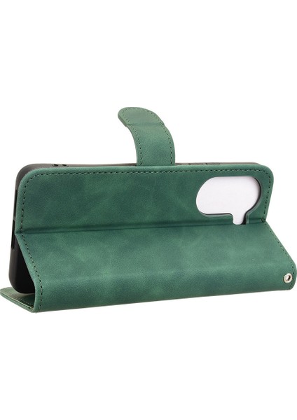 Xiaomi Redmi Için Turbo 4 5g/poco X7 Pro 5g Cilt Hissi Damla Önleyici Cüzdan Kapaklı Telefon Kapağı-Yeşil (Yurt Dışından) modelleri