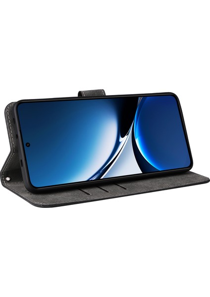 Xiaomi Poco X7 Pro 5g/redmi Turbo 4 5g Rfıd Engelleme Pu Görüntüleme Standı-Balck Için (Yurt Dışından)