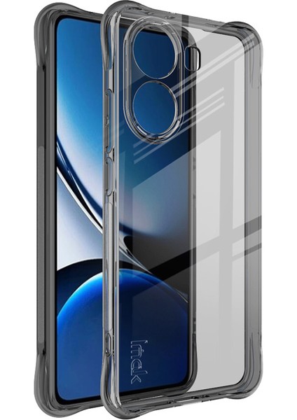 Xiaomi Redmi Için Turbo 4 5g/poco X7 Pro 5g Kılıf Tpu Hava Yastığı Darbeye Dayanıklı Koruma-Şeffaf Siyah (Yurt Dışından)