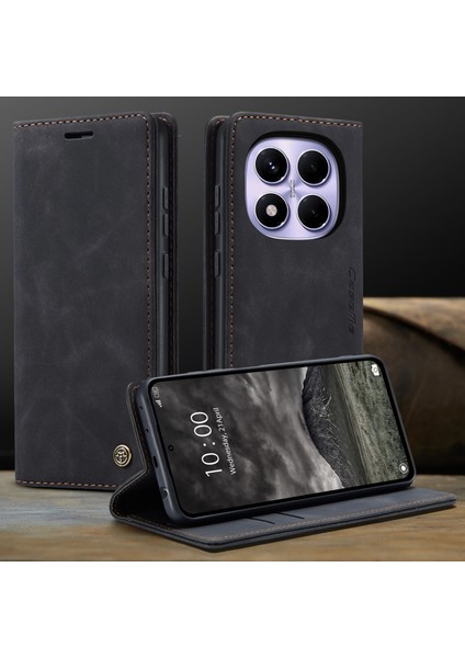 Xiaomi Redmi Note 14 Pro 4g Caseme 013 Serisi Pu Deri Stand-Balck Için (Yurt Dışından) indirimleri
