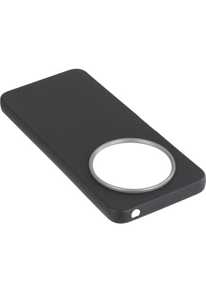 Xiaomi Redmi Için 14C 4G/14R 5g/poco C75 4g Kılıf Deri Dokulu Tpu Darbeye Dayanıklı Telefon Kapağı-Balck (Yurt Dışından)