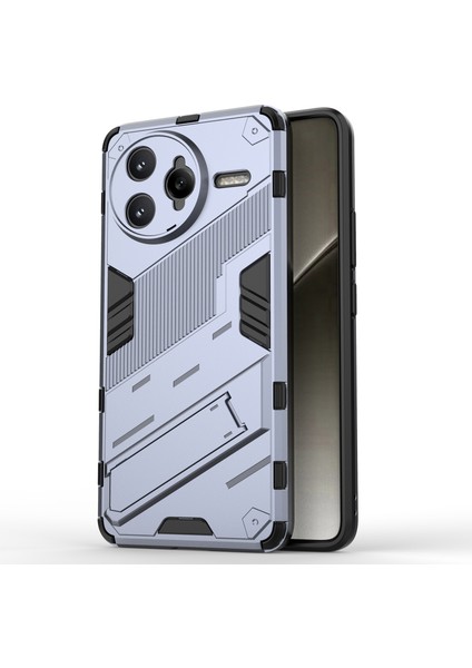 Xiaomi Redmi K80 Pro 5g Kılıf Pc+Tpu Darbeye Dayanıklı, Kickstand-Koyu Mavi Için (Yurt Dışından)