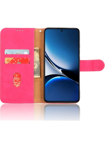 Xiaomi Redmi Için Turbo 4 5g/poco X7 Pro 5g Cilt Hissi Damla Önleyici Cüzdan Flip Telefon Kapağı-Gül (Yurt Dışından) fiyatları