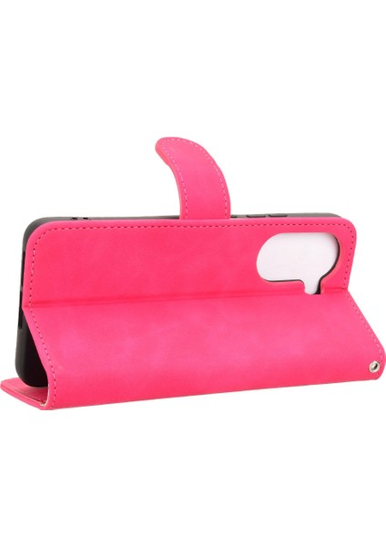 Xiaomi Redmi Için Turbo 4 5g/poco X7 Pro 5g Cilt Hissi Damla Önleyici Cüzdan Flip Telefon Kapağı-Gül (Yurt Dışından) modelleri