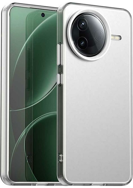 Xiaomi Redmi K80 5g Kılıf Pc+Tpu+Pet Düşme Önleyici Telefon Arka Kapak-Beyaz (Yurt Dışından)