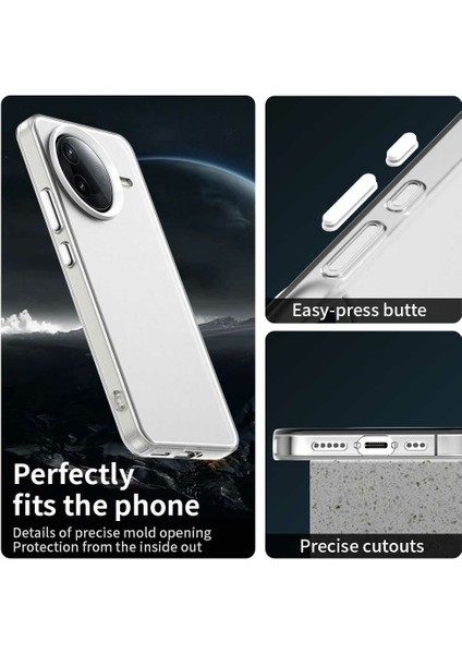 Xiaomi Redmi K80 5g Kılıf Pc+Tpu+Pet Düşme Önleyici Telefon Arka Kapak-Beyaz (Yurt Dışından) fırsatları