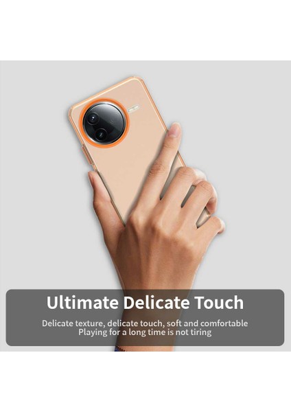 Xiaomi Redmi K80 5g Kılıf Pc+Tpu+Pet Düşme Önleyici Telefon Arka Kapak-Turuncu (Yurt Dışından) indirimleri