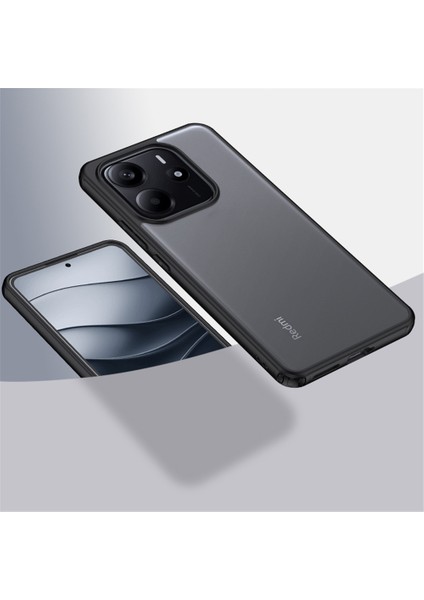 Xiaomi Redmi Note 14 4g (163.25X76.55X8.16MM) Kılıf Pc+Tpu Hava Yastığı Koruması-Balck (Yurt Dışından) fiyatları