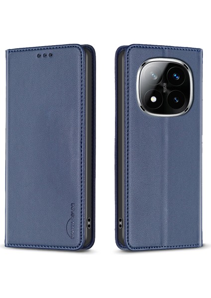 Xiaomi Redmi Note 14 Pro 4g Kart Yuvaları Telefon Kapağı-Mavi (Yurt Dışından)