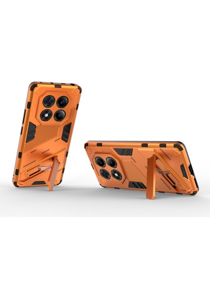 Xiaomi Redmi Note 14 Pro 4g Kılıf Pc+Tpu Kickstand-Turuncu ile Darbeye Dayanıklı (Yurt Dışından) fiyatları