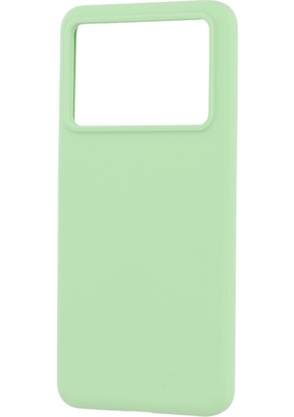 Xiaomi Redmi Için K70E 5g/poco X6 Pro 5g Hücre Sıvı Silikon Dropproof Kapak-Yeşil (Yurt Dışından) modelleri