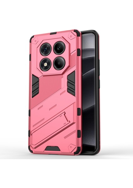 Xiaomi Redmi Note 14 Pro 4g Kılıf Pc+Tpu Kickstand-Rose ile Darbeye Dayanıklı (Yurt Dışından)