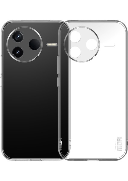 Xiaomi Redmi K80 5g Temizle Mofı Ultra-Ince Tpu Telefon Arka Kapak-Şeffaf (Yurt Dışından)