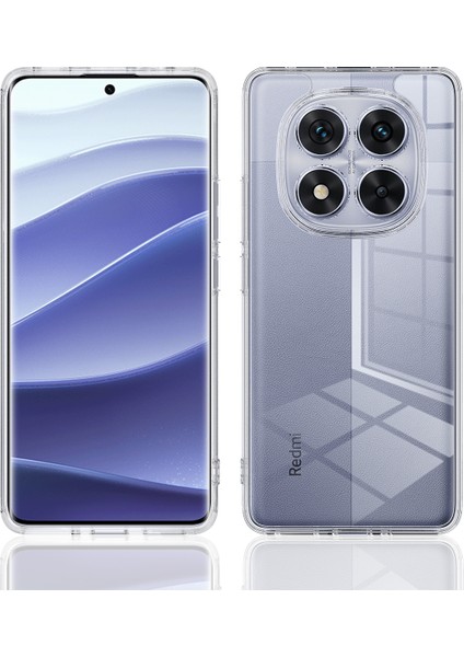 Xiaomi Redmi Note 14 Pro+ 5g Şeffaf Tpu+Akrilik Darbeye Dayanıklı Telefon Arka Kapak-Şeffaf (Yurt Dışından)