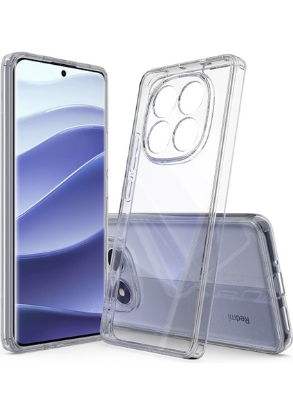Xiaomi Redmi Note 14 Pro+ 5g Şeffaf Tpu+Akrilik Darbeye Dayanıklı Telefon Arka Kapak-Şeffaf (Yurt Dışından)
