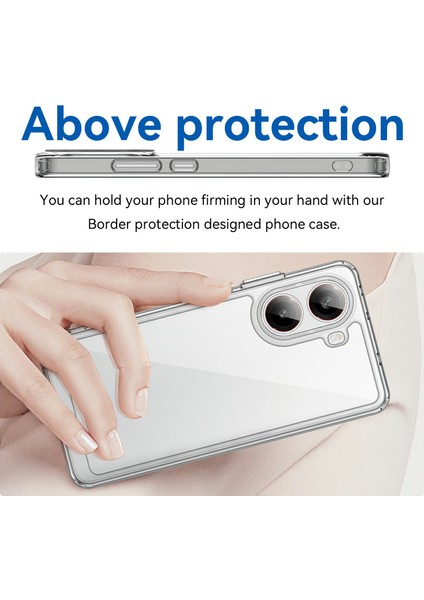 Xiaomi Redmi Turbo 4 5g/poco X7 Pro 5g Tpu+Akrilik Koruyucu Telefon Kapağı-Şeffaf (Yurt Dışından) fırsatları