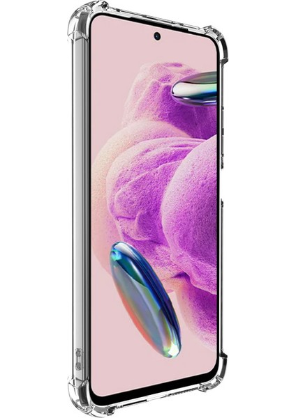 Xiaomi Redmi Note 12S 4g Kılıf Düz Çerçeve Dört Köşe Darbeye Dayanıklı Şeffaf Tpu Kapak Için (Yurt Dışından) modelleri