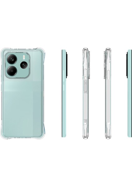 Xiaomi Redmi Note 14 5g Tpu Kaymaz Şeffaf Cep Telefonu Kapağı Için (Yurt Dışından)