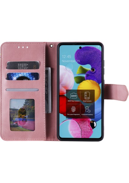 Xiaomi Redmi Için Not 14 Pro+ 5g/14 Pro 5g/poco X7 5g Cüzdan Ekleme Dikiş-Gül Altın (Yurt Dışından)