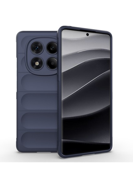 Xiaomi Redmi Note 14 Pro 4g Kılıf Anti-Drop Yumuşak Tpu Sağlam Telefon Arka Kapak-Koyu Mavi Için (Yurt Dışından)