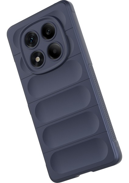 Xiaomi Redmi Note 14 Pro 4g Kılıf Anti-Drop Yumuşak Tpu Sağlam Telefon Arka Kapak-Koyu Mavi Için (Yurt Dışından)