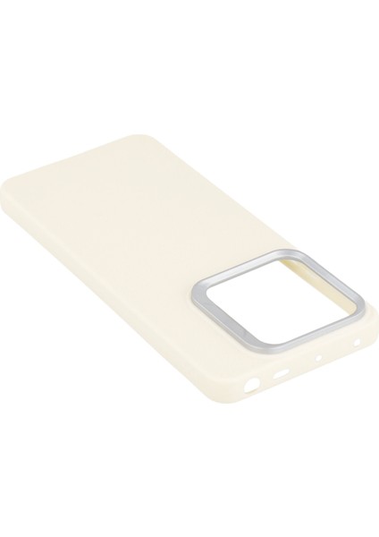 Xiaomi Redmi Note 13 Pro 5g/poco X6 5g Kılıf Deri Dokulu Tpu Darbeye Dayanıklı Telefon Kapağı-Beyaz (Yurt Dışından) indirimleri