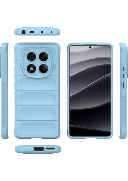 Xiaomi Redmi Note 14 Pro 4g Kılıf Anti-Drop Yumuşak Tpu Sağlam Telefon Arka Kapak-Bebek Mavisi Için (Yurt Dışından)