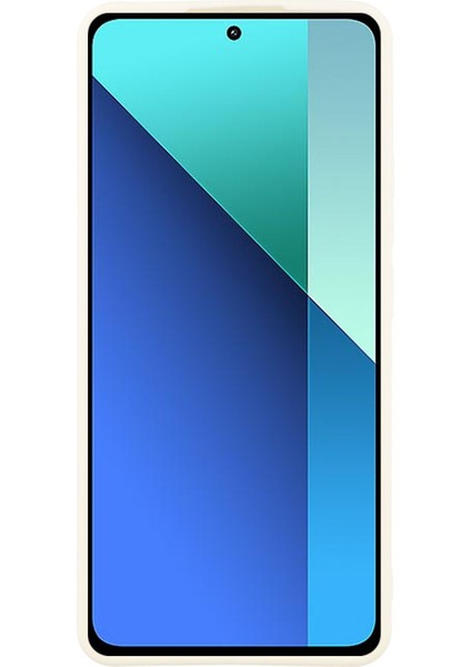 Xiaomi Redmi Note 13 4g Kılıf Deri Dokulu Tpu Darbeye Dayanıklı Telefon Kapağı-Beyaz (Yurt Dışından) fiyatları